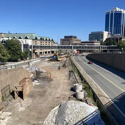 Road work on the $122.6M Cogswell District is underway. How&rsquo;s that going?