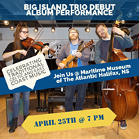 Big Island Trio debut album performance