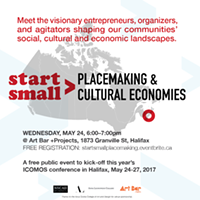 Start Small: Placemaking and Cultural Economies