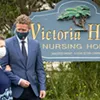 At the long-term care announcement in Glace Bay, premier Iain Rankin, right, chatted with Nina Nicholson, whose husband lives at the Victoria Haven nursing home. At the long-term care announcement in Glace Bay, premier Iain Rankin, right, chatted with Nina Nicholson, whose husband lives at the Victoria Haven nursing home.