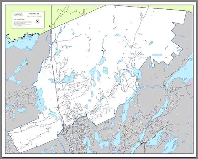 Who is running for council in District 14 Upper/Middle Sackville