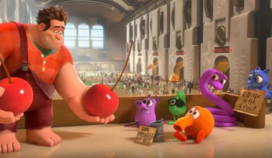 Wreck-It Ralph doles out the cherries
