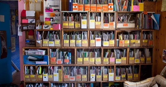 Zines ahoy at the Anchor Archive Zine Library - KRISTA LEGER