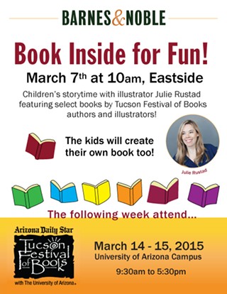 Book Inside for Fun with Julie Rustad