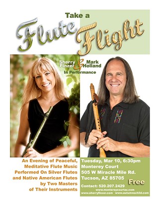 Flute Flight w/ Sherry Finzer & Mark Holland