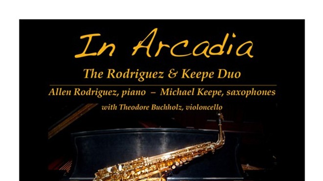 "In Arcadia" featuring Mike Keepe, saxophones and Allen Rodriguez, piano