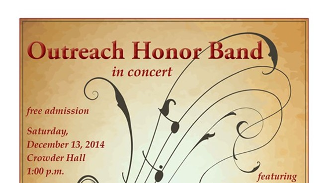 Outreach Honor Band Fall Concert