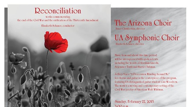 “Reconciliation” – The Arizona Choir and UA Symphonic Choir
