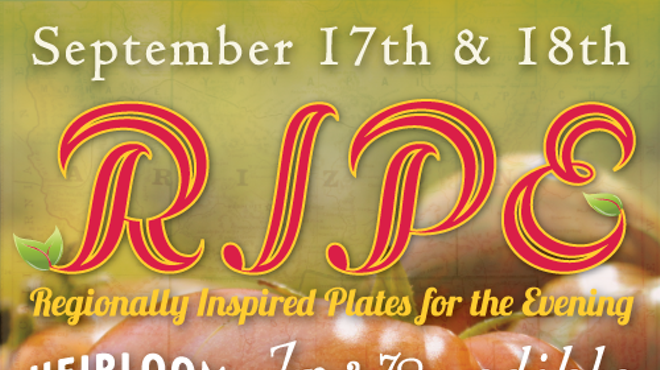 RIPE: Regionally Inspired Plates for the Evening