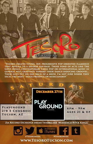 Tesoro Live at Playground Bar and Lounge