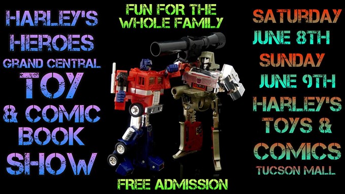 Toy & Comic Show- Free Admission