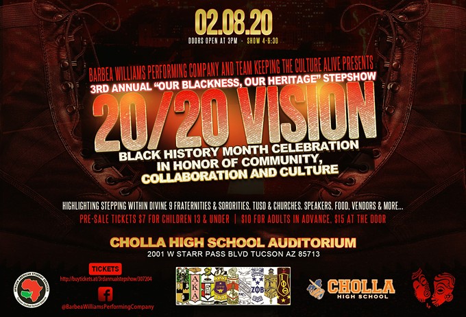 "Our Blackness, Our Heritage" 3rd Annual 20/20 Vision Step Show with Neo Afrikana Dance