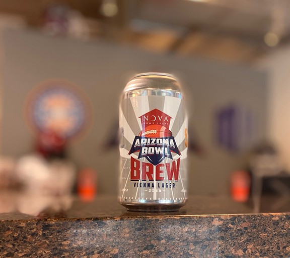 Yes, Tucson’s bowl game has its own commemorative beer, courtesy of Barrio Brewing Company.