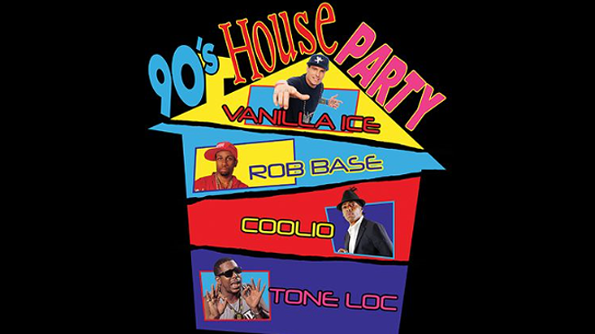 90’s House Party ft. Vanilla Ice, Rob Base, Tone Loc and Coolio