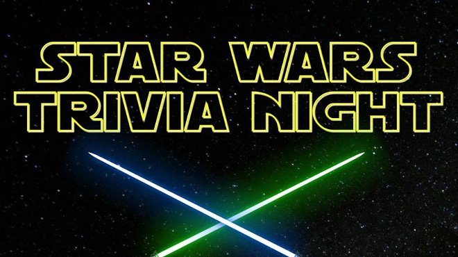Star Wars Trivia co-hosted with Bookman's