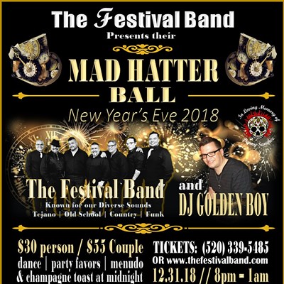 Festival Band's Mad Hatter New Year's Eve Ball