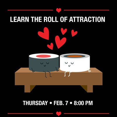 Roll of Attraction: An aphrodisiac sushi rolling class for couples