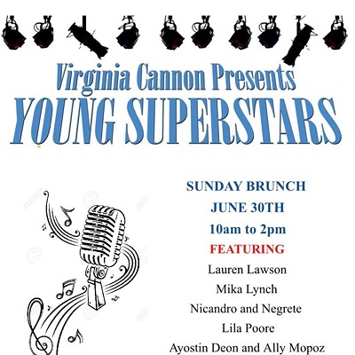 Virginia Cannon Presents Young Superstars