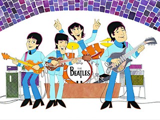 Beatles Cartoon Pop Art Show featuring animator Ron Campbell