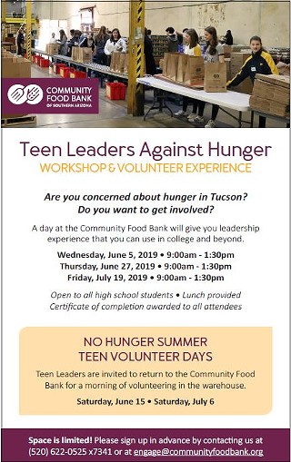 Teen Leaders Against Hunger