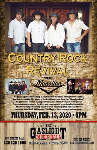 Country Rock Revival with Mogollon Band!