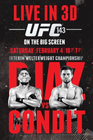 UFC 143 Live in 3D: Carlos Condit vs. Nick Diaz