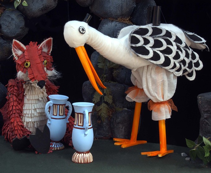 Red Herring Puppets perform Aesop's Fables