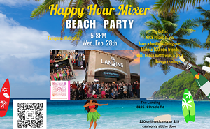 Beach Bash -February's Last Wednesday of the Month Mixer