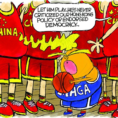 Claytoon of the Day: Chinese Dribbling