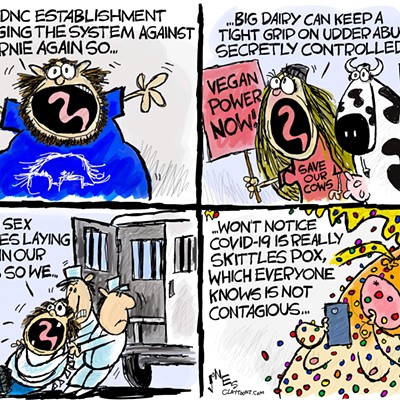 Claytoon of the Day: Conspiracy Pox