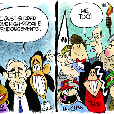 Claytoon of the Day: Feel The Endorsements