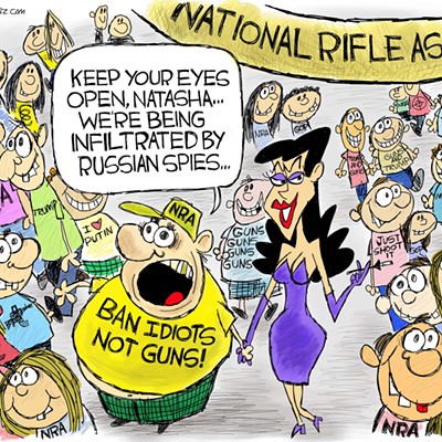 Claytoon of the Day: The NRA is Fatale