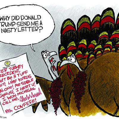 Claytoon of the Day: Trump's Turkey Letter