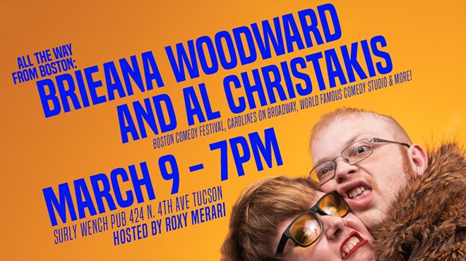 Comedians Brieana Woodward & Al Christakis
