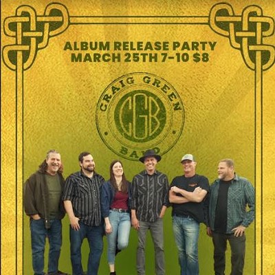 Craig Green Band Album Release Party March 25, 2022