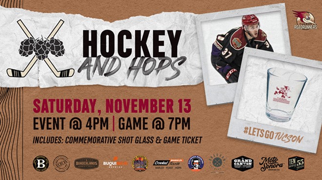 Hockey & Hops with the Tucson Roadrunners
