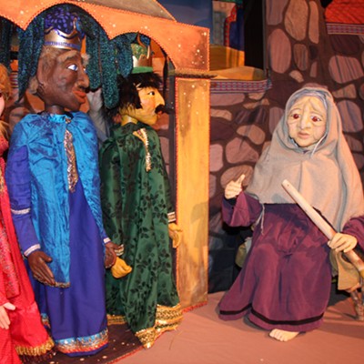 Red Herring Puppet's Italian Christmas Story