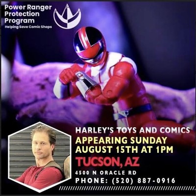 Jason Faunt Red Time Force Power Ranger Appearance