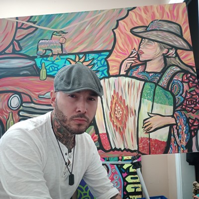 Local Artist Xavier Valenzuela
