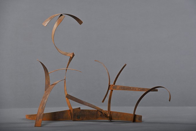 Mark Wallis steel sculpture