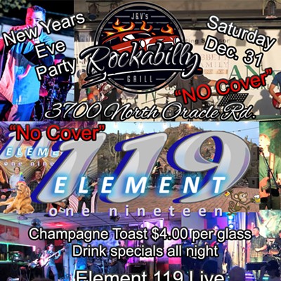 "Rockin" New Year eve party with Element 119