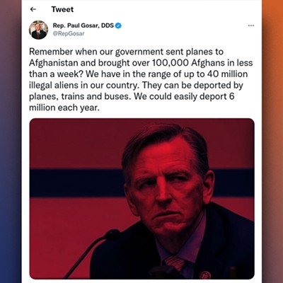 On Holocaust Remembrance Day, Paul Gosar tweeted a meme used by neo-Nazis