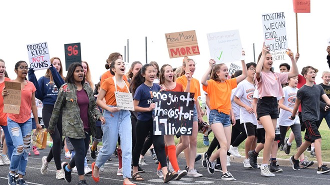 Our Future is Marching: Local Students Call for an End to Gun Violence