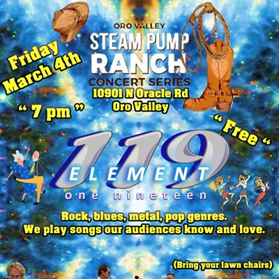 Element 119 live playing 60s, 70s, 80s, and 90s that our audiences know and love.