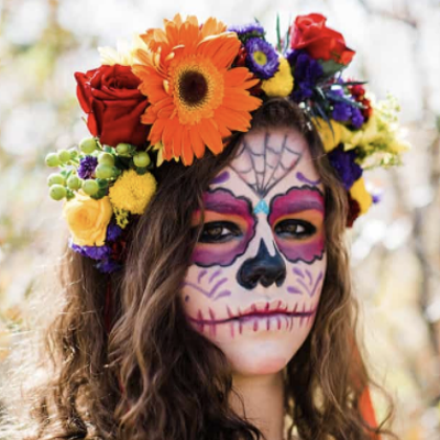 Participants will make paper flowers for ofrendas or crowns that can be worn at the All Souls Procession