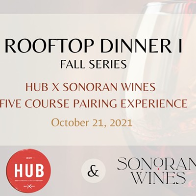 Rooftop Dinner Fall Series: HUB + Sonoran Wines