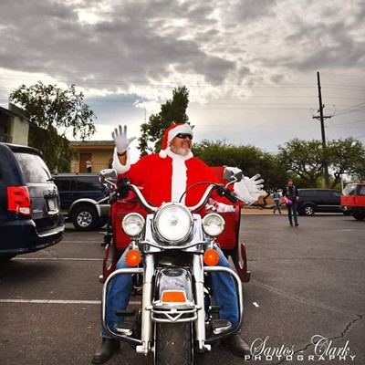 Santa on Wheels: Red Sleigh Toy Run Revs up on Saturday
