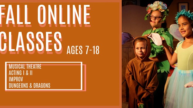 Troubadour Online Acting Class ages 10-18
