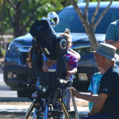 Telescope viewing & activities for family