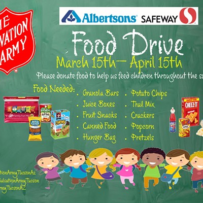 Tucson's Salvation Army Starts Food Drive to Feed Kids for Summer Program
